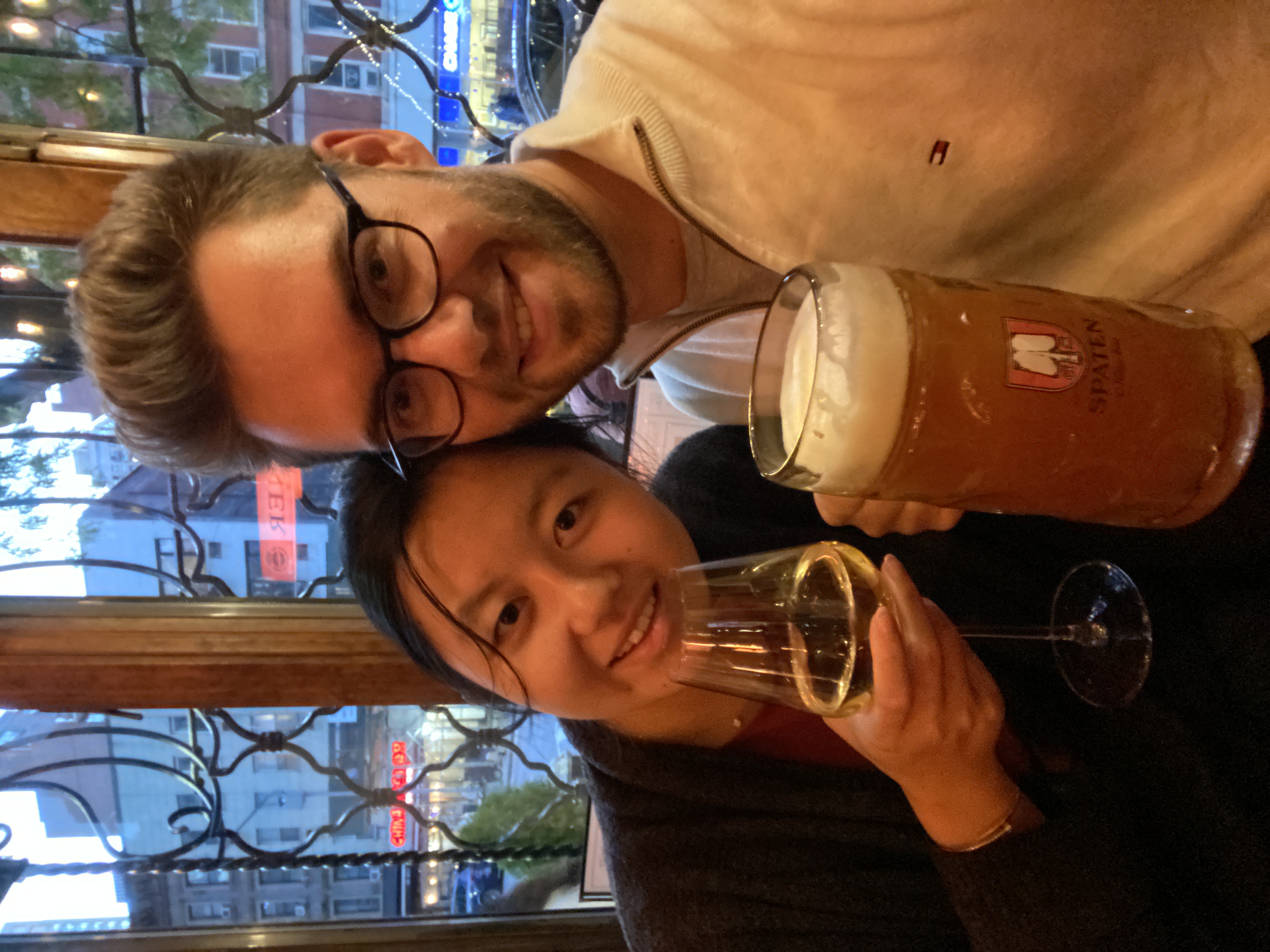 Tiffany and Sandro in New York, USA