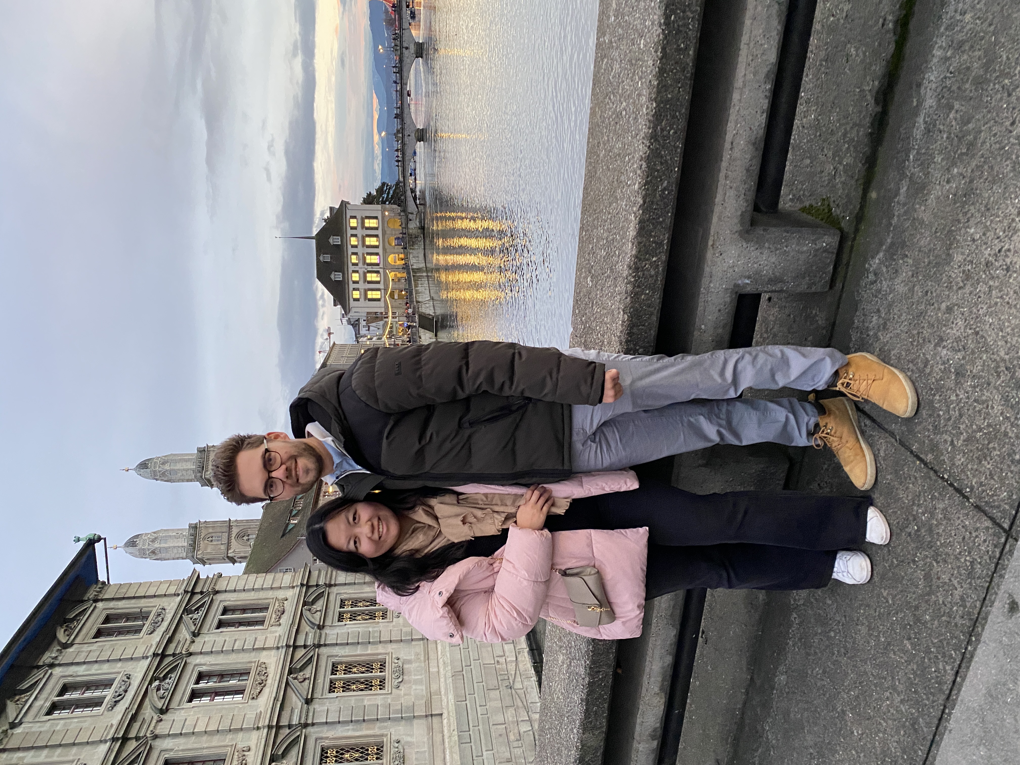 Tiffany and Sandro in Zurich, Switzerland