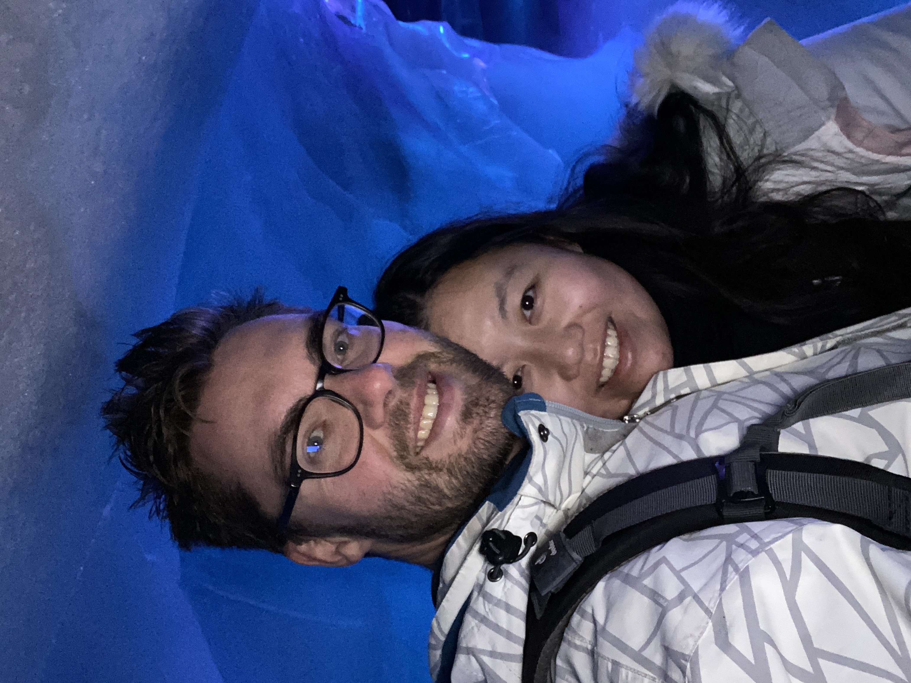 Tiffany and Sandro in Engelberg, Switzerland
