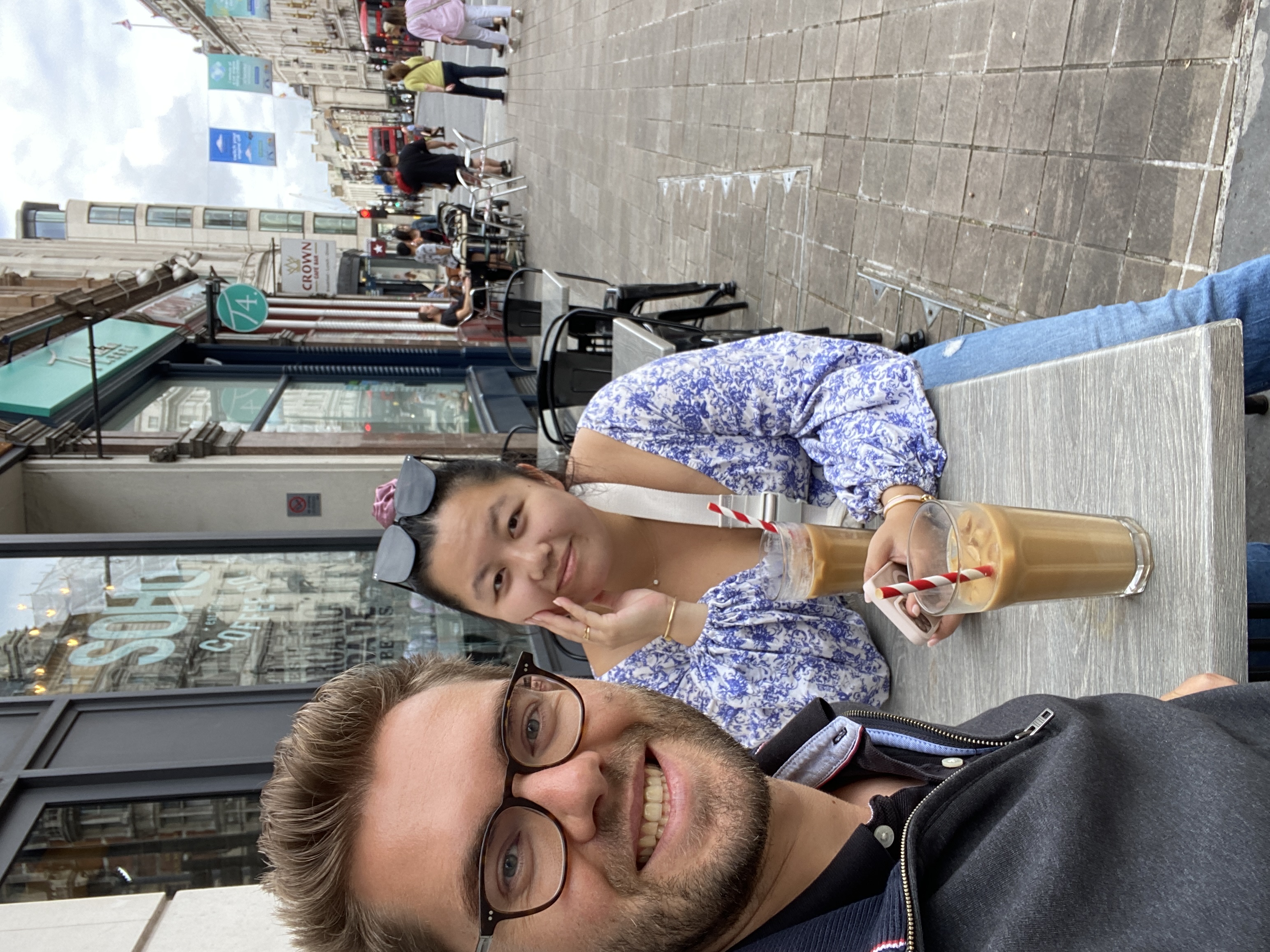 Tiffany and Sandro in London, UK