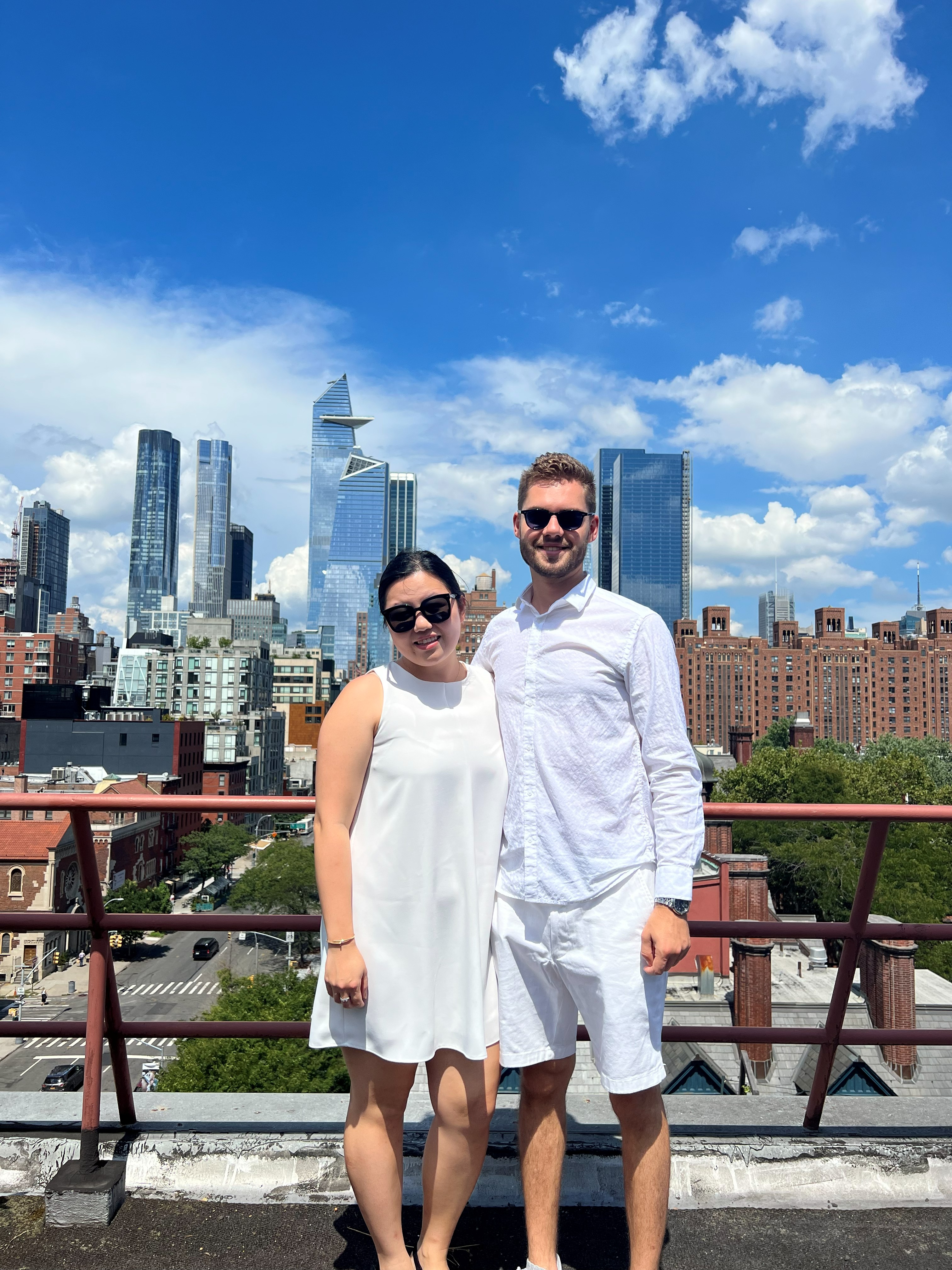 Tiffany and Sandro in New York, USA