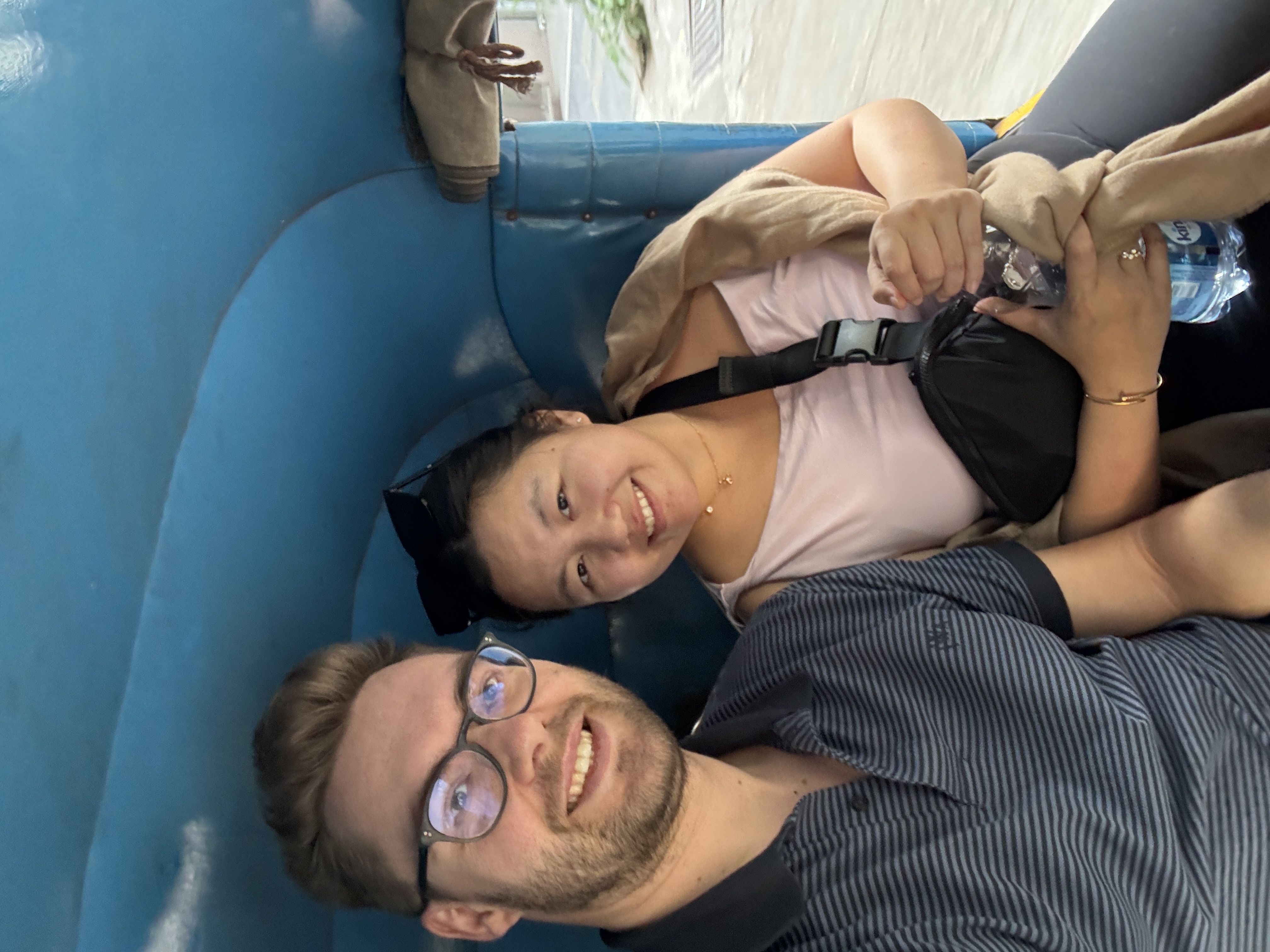 Tiffany and Sandro in Mumbai, India
