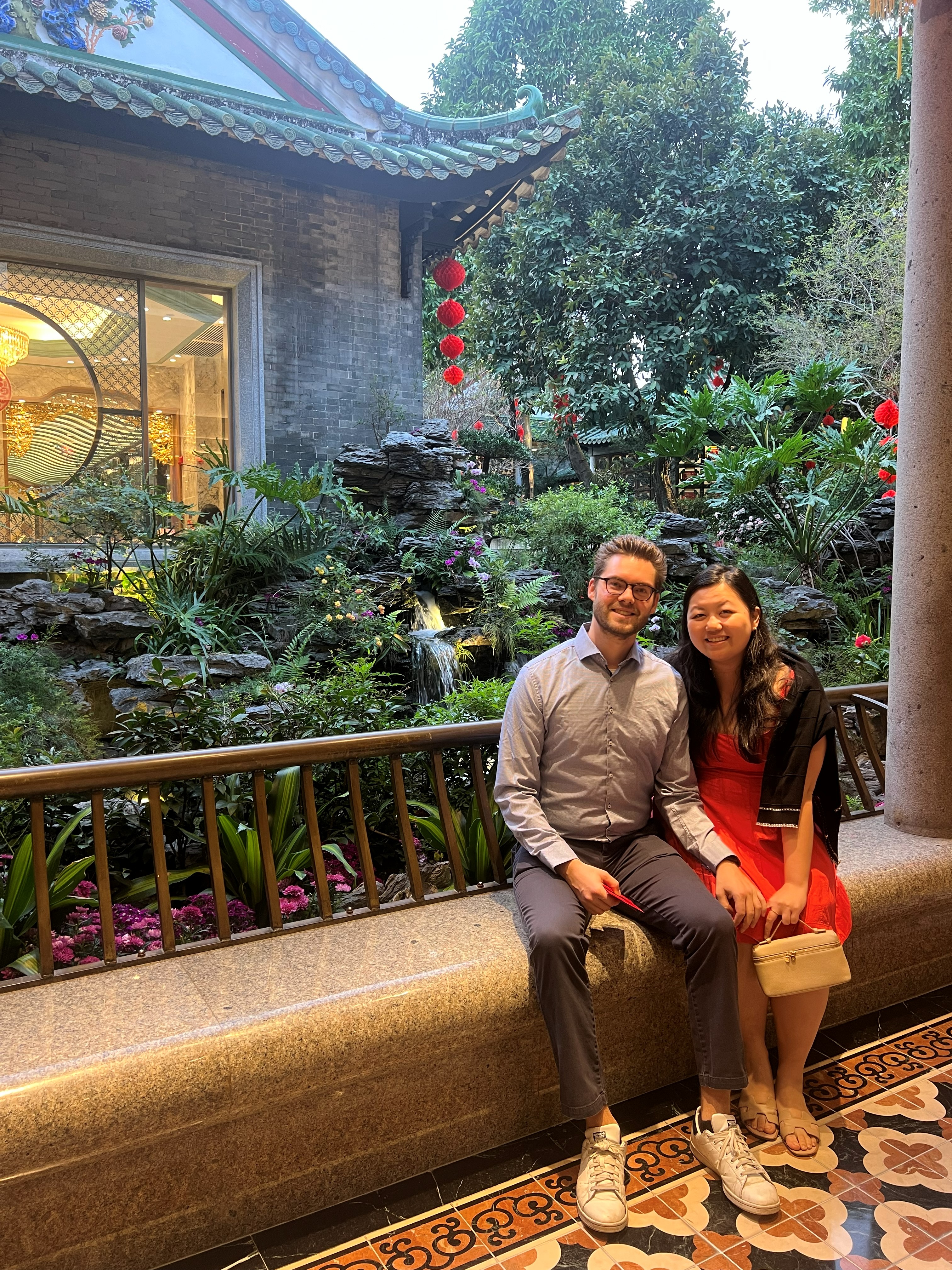 Tiffany and Sandro in Guangzhou, China