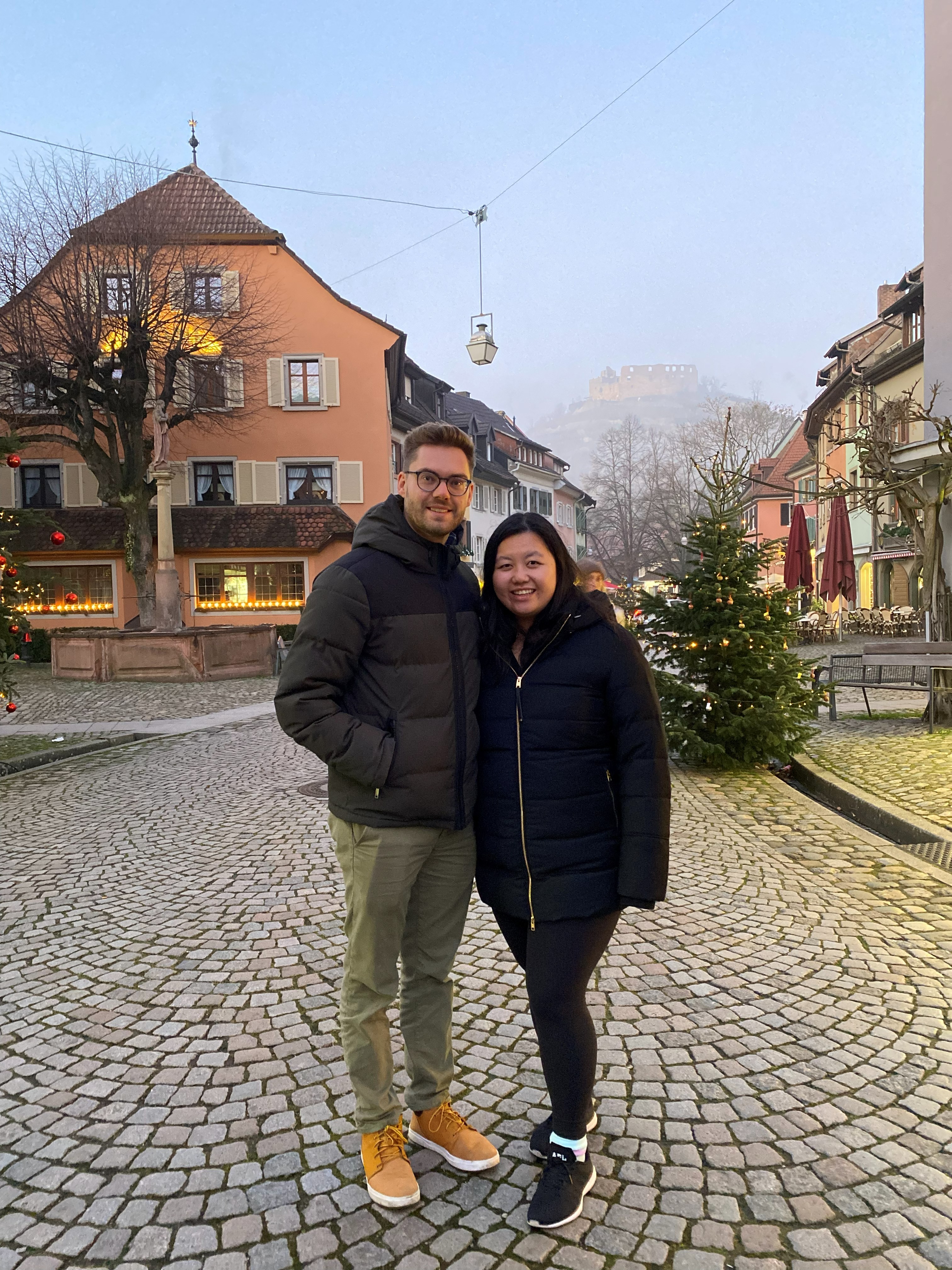 Tiffany and Sandro in Staufen, Germany