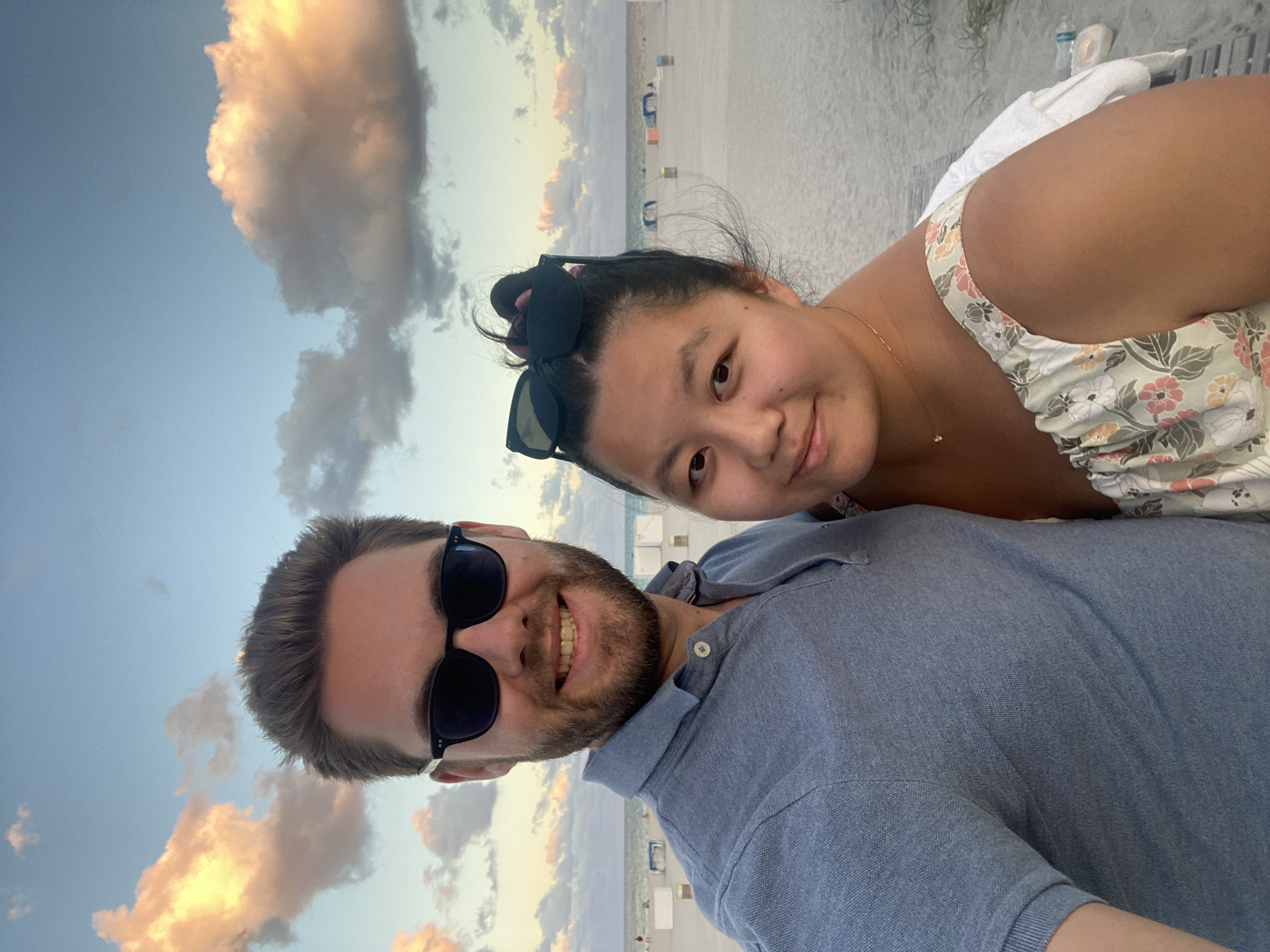 Tiffany and Sandro in Palm Beach, FL, USA