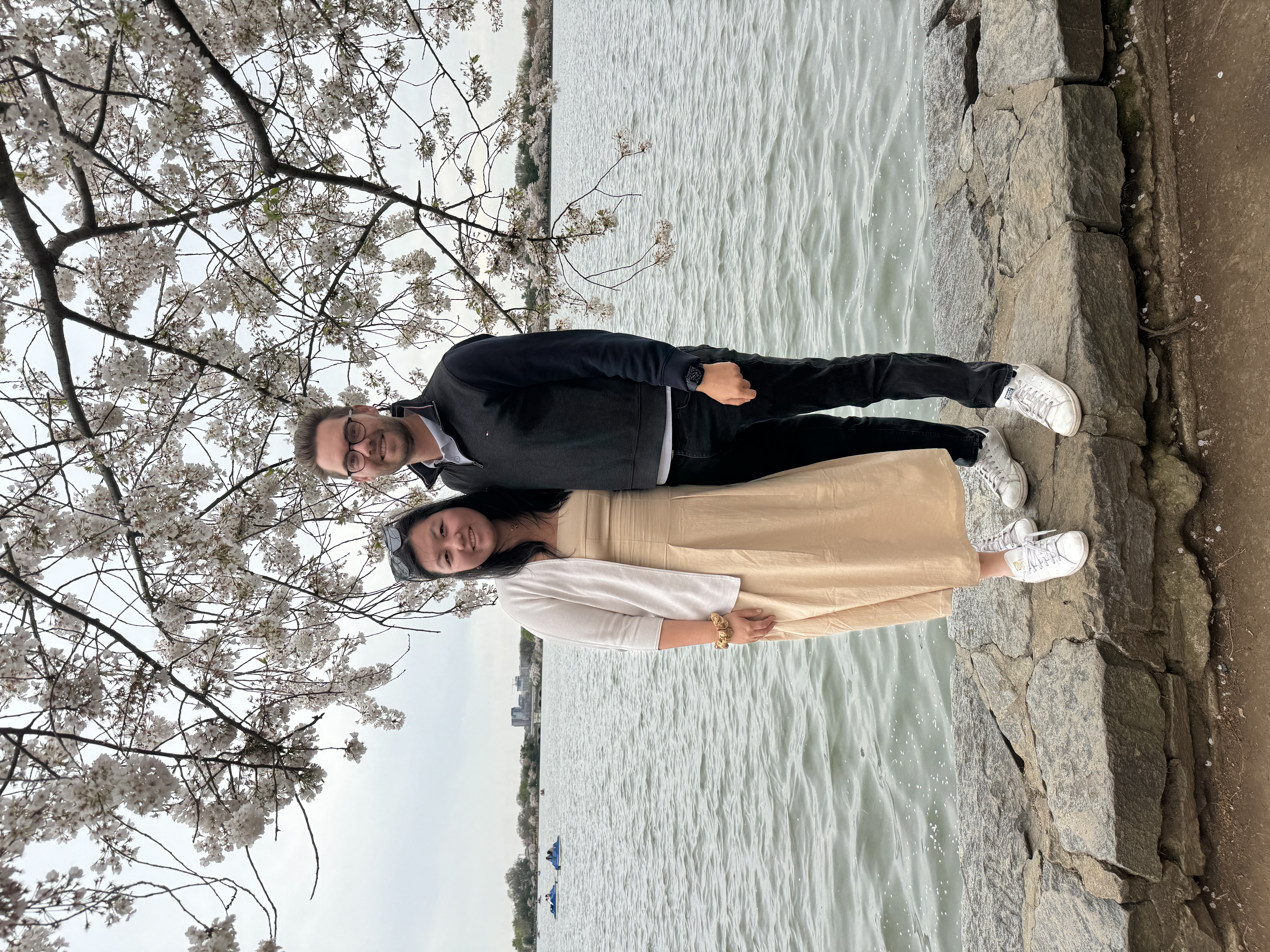 Tiffany and Sandro in Washington DC, USA